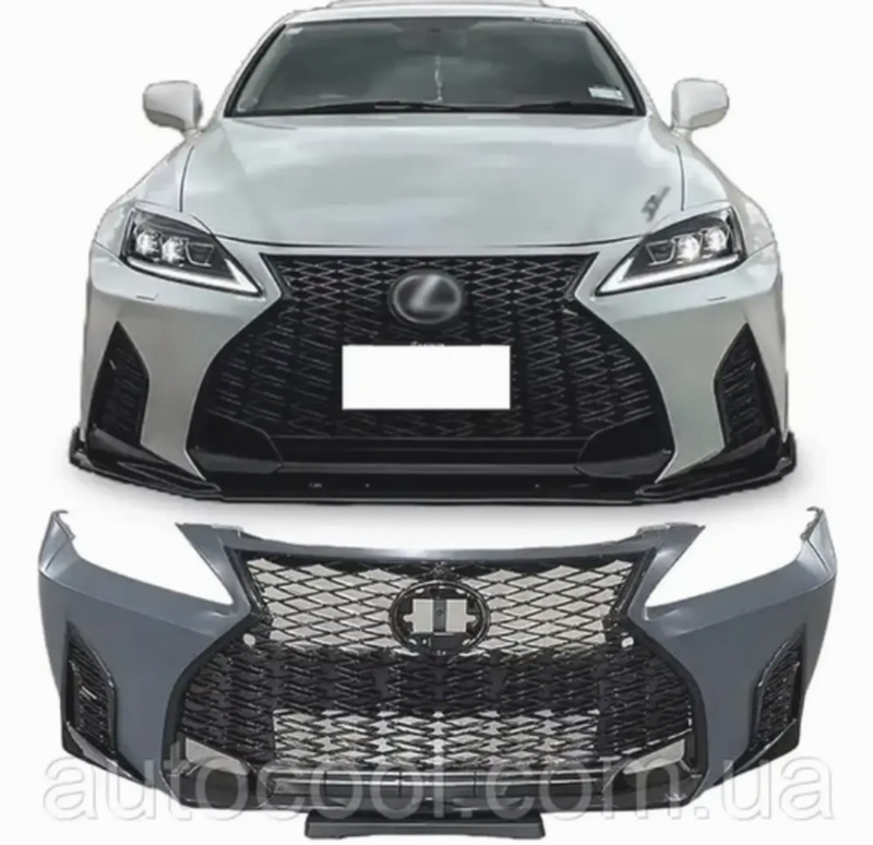 Передний бампер на Lexus is250